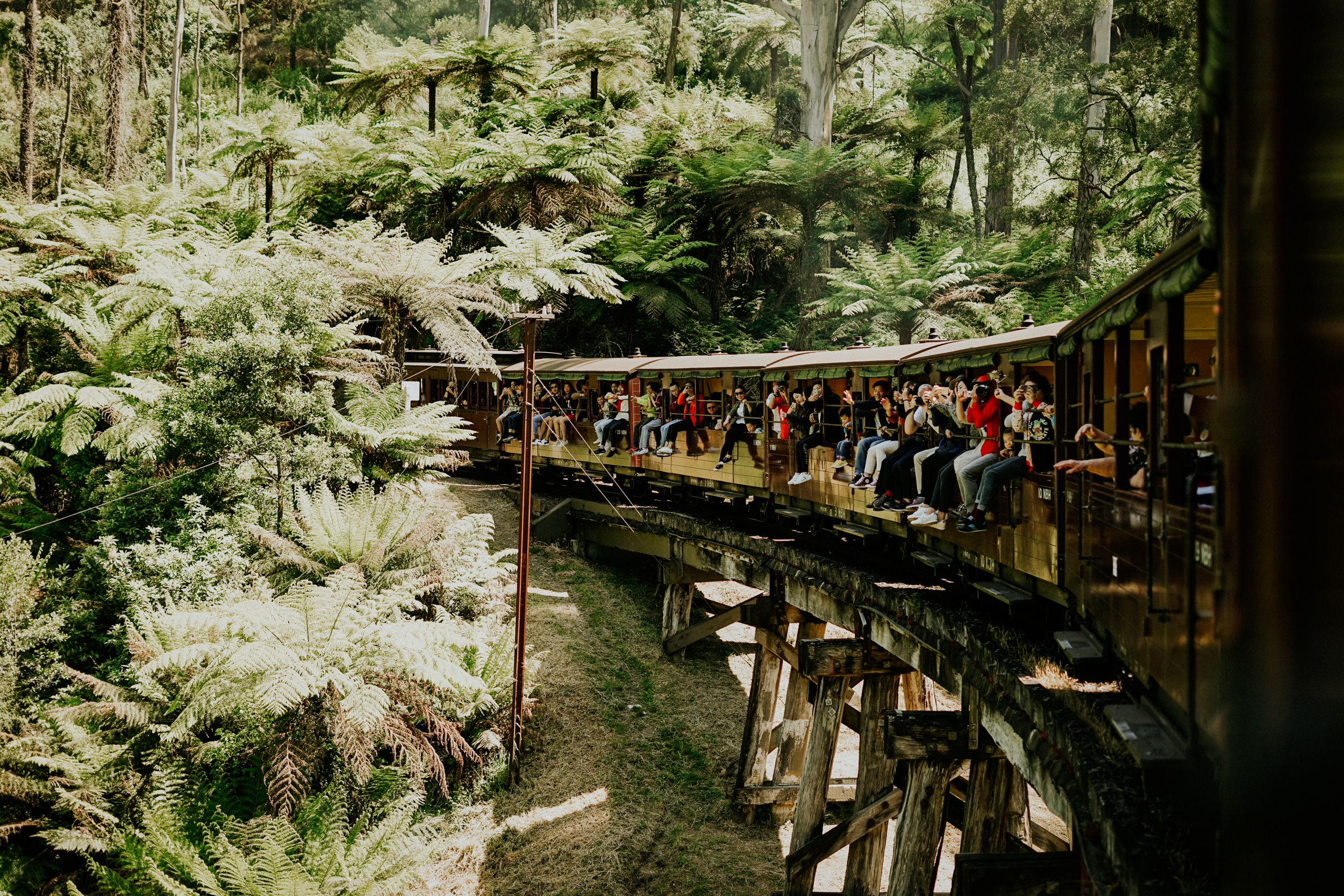 Puffing Billy Railway WiebkeAroundTheWorld